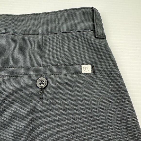Hang Ten Hybrid Shorts Mens Size 34 Gray Chino Style Casual Lightweight Comfort - Picture 7 of 11